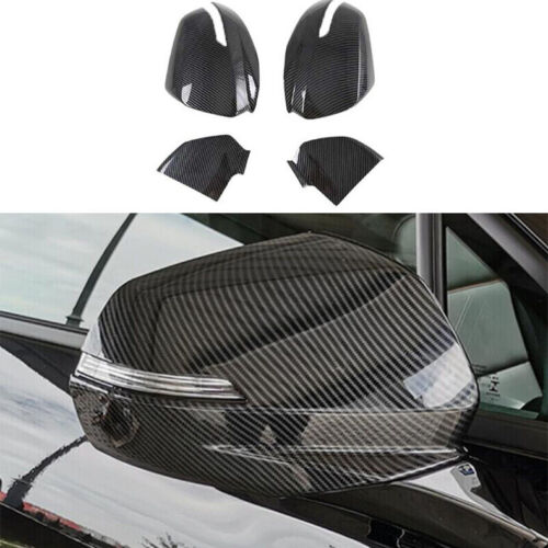 For Chevy Blazer 2019-2022 Carbon Fiber Side Door Rearview Mirror Cover cap trim - Picture 1 of 7
