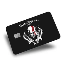 God of War Credit Card Skin/Credit Card Sticker- God of War Gaming Skin/ Sticker