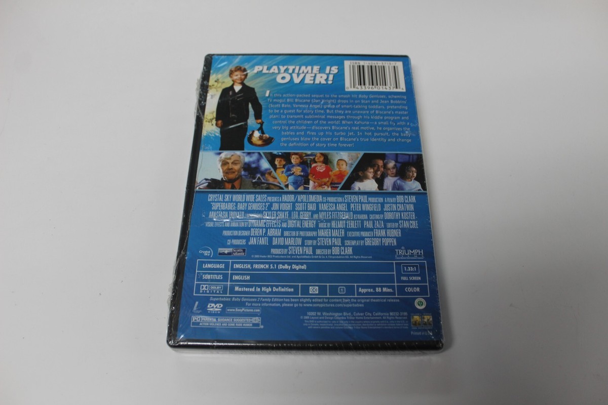 Superbabies: Baby Geniuses 2 (DVD, 2005, Family Edition) for sale