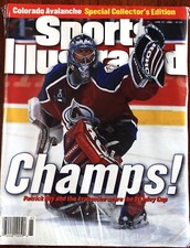 1996 Sealed Special Edition Sports Illustrated featuring Patrick Roy Avalanche
