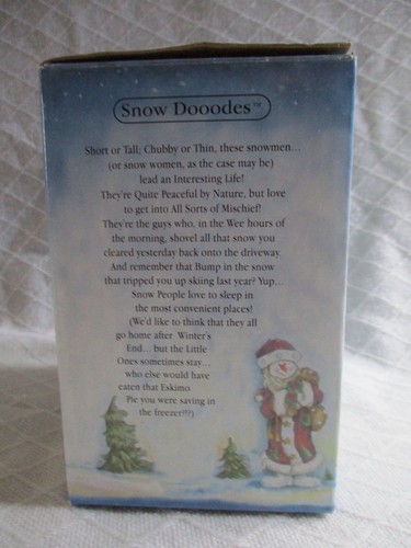 Snow Dooodes "Fireman Bob..Spot Check" by Boyd's - Picture 11 of 11