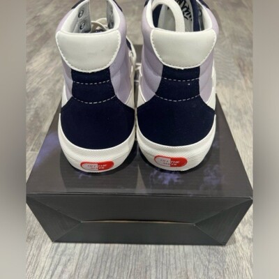 NEW Revenge x Storm Vol. 2 lilac navy high top sneakers | eBay display picture 1