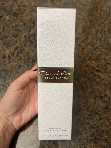 Oscar De La Renta Bella Blanca Body Lotion For Women 6.7 Oz / 200 ml New Sealed!