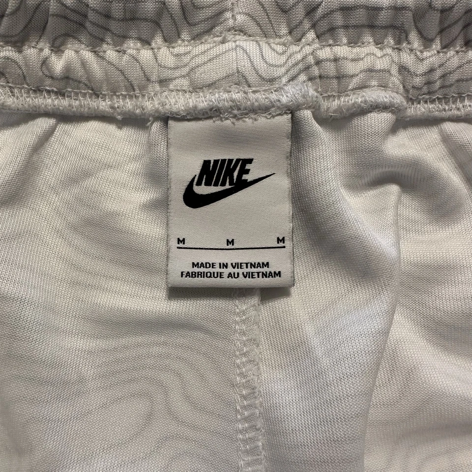 Pantalones Cortos Nike Talla M Air Max Blanco Mapa Topográfico Estampado Completo DO7243 -100 Foto 4 de 4