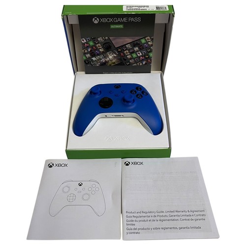 Xbox Wireless Controller Shock Blue Open Box Neu