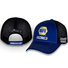 Checkered Flag Sports Chase Elliott #9 NAPA RACING Embroidered Sponsor Hat J6409
