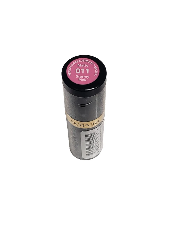 NEW Revlon Super Lustrous Matte Lipstick Matte 011 Stormy Pink - Image 2 of 2