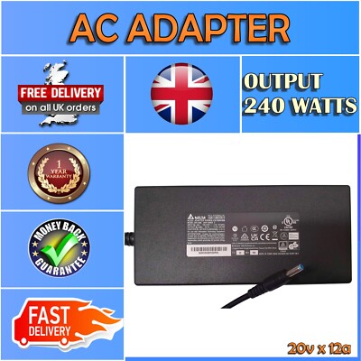 FÜR HP GAMING 15-CX0500ND - 4EV95EA#ABH 240W LADEGERÄT 4,5MM X 3,0MM PIN