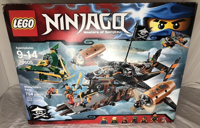 lego 70605 ninjago misfortune's keep