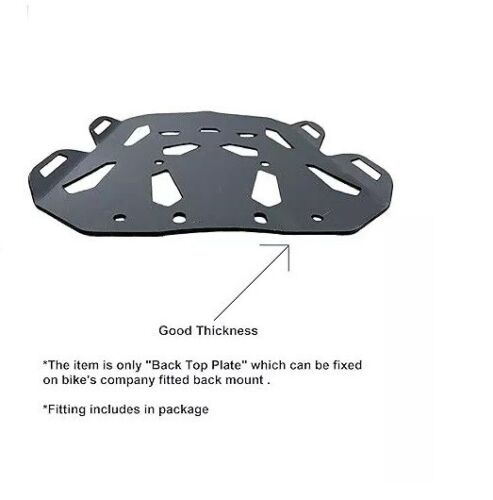 Fits For Royal Enfield Luggage Rack Carrier Plate Black For New Himalayan 450 - Bild 6 von 7