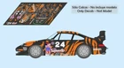 Decals Porsche 911 GT2 Sebring 1998 24 1:32 1:43 1:24 1:18 slot decals