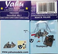 Yahu Models 1/32 Yahu Models Swordfish Mk.I Instrument Panel