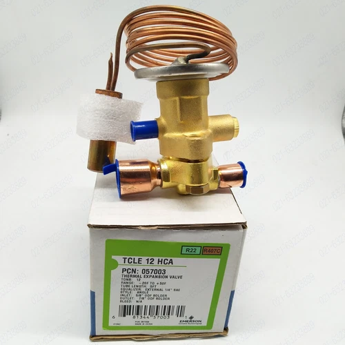 1 Stück Neu Emerson TCLE12HCA Wärmeausdehnungsventil TCLE 12 HCA - Bild 1 von 1