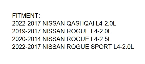 Filtro de aire del motor PARA NISSAN ROGUE 2014-2020 2,0 L 2,5 L 16546-4BA1A AF1663 Foto 2 de 2