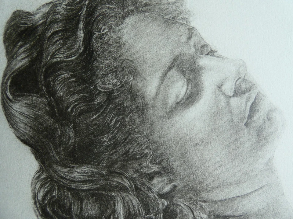 Max KLINGER (1857-1920) - Kopfstudie, 1910 - Bild 4 von 4