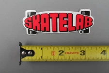 Skate Lab Skateboard Museum Simi Valley Red GB9B Vintage Skateboarding STICKER
