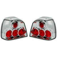 RüCkleuchten Passend FüR Set VW Golf Baujahr 91-97 Klarglas/Chrom