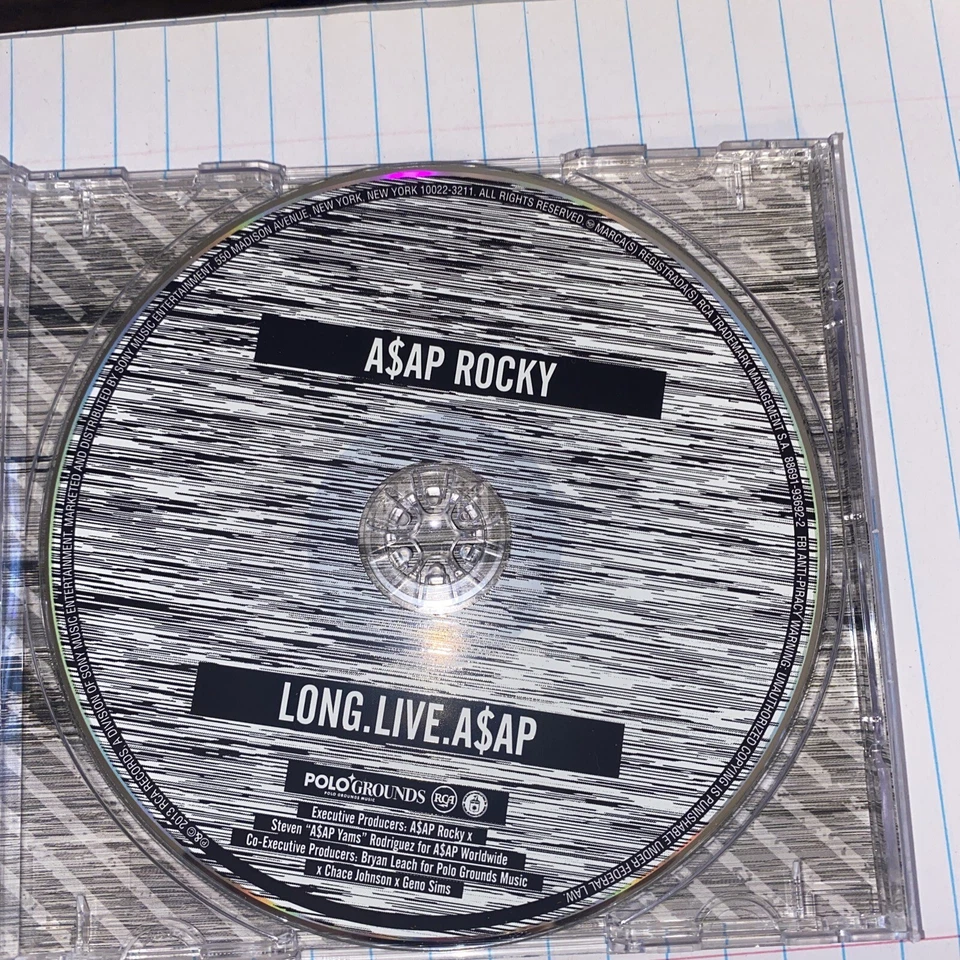 Long.Live.A$AP [PA] by A$AP Rocky  CD  Jan 2013  RCA - Image 3 of 4