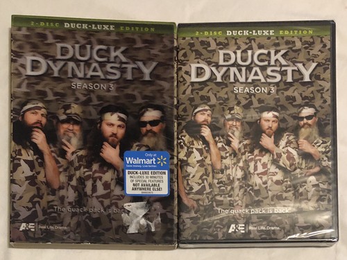 Duck Dynasty Season 3 DVD Duck-Luxe Edition With 3D Slipcover - Foto 1 di 2