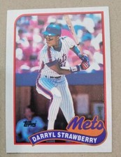 1989 Topps #300 Darryl Strawberry
