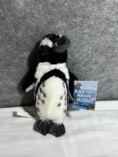 Adventure Planet BLACK FOOT PENGUIN Plush 12" Stuffed Animal Toy AP-PBF08