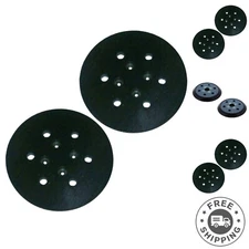 Standard 6-Inch Backing Pads for R2611 Sander - 2 Pack with Dust Collection