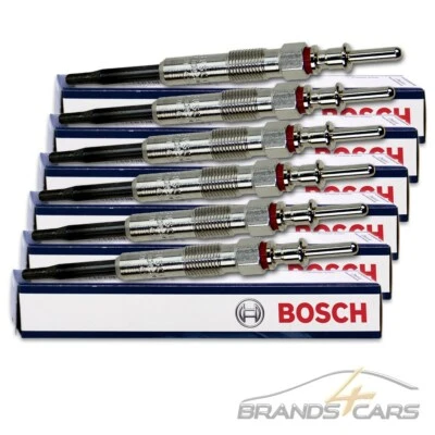 6x BOSCH GLÜHKERZE DURATERM FÜR BMW X3 E83 X5 E53 E70 X6 E71 E72 - Bild 1 von 2