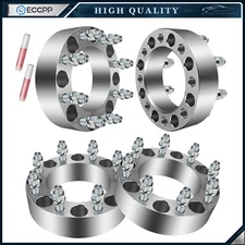 4 Pcs 2" 8x6.5 Wheel Spacers 9/16" Studs For 1994-2014 Dodge Ram 2500 Ram 3500