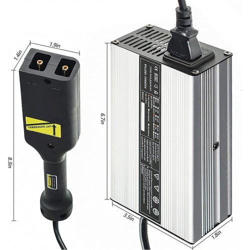 36 Volt 5A Golf Cart Battery Charger D-Style Plug For EZGO TXT Medalist US - Picture 2 of 12