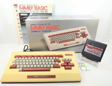 Famicom Family Basic HVC-007 w/Box Tested Nintendo Official Keyboard 0122F