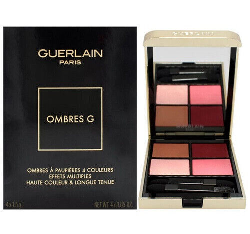 BRAND NEW Guerlain Ombres G Eyeshadow Quad 530 Majestic Rose 4x0.05oz - Picture 1 of 1