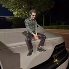 New DC Comics The Joker Figure Car Accessory - Car Mounted Joker The Dark Figure