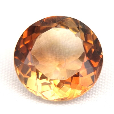 SHOLA Echt 7,15 Ct Natürlicher Champagne Topas aus Brasilien, Topaz