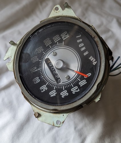 1970 Oldsmobile Cutlass 442 Column Speedometer OEM 6493204 Untested Unrestored - Picture 3 of 8