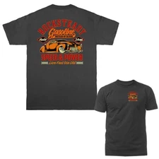 Rocksteady Speed & Power Hot Rod Classic Vintage Car Automobile Graphic T-shirt