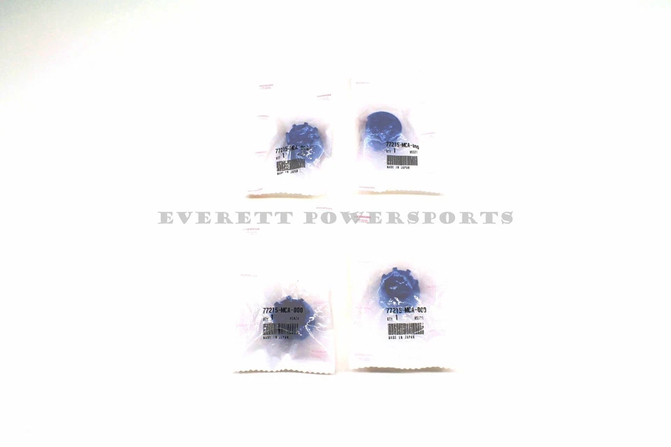 Juego de goma de montaje de asiento Goldwing GL1800 OEM cojín Honda x4 #O190 Foto 3 de 3