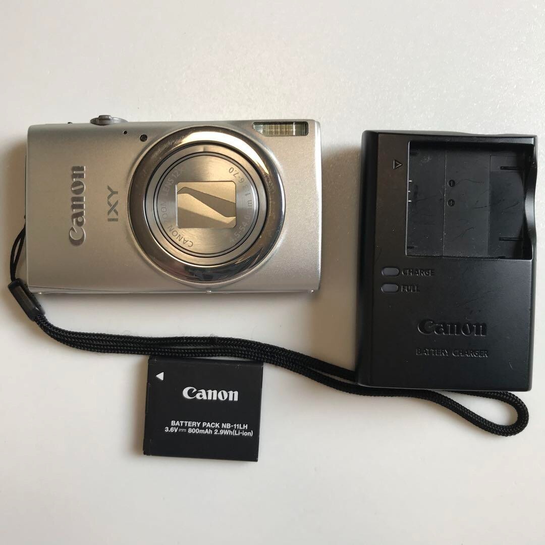 Canon IXY 630 Silver PowerShot 16.1MP Digital Camera IXY630