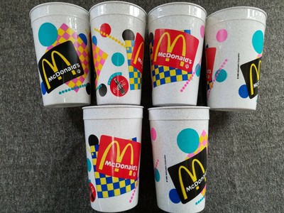 Download Vintage 1993 McDonald's Coca Cola Coke Plastic Cup Lot of 6 7" | eBay