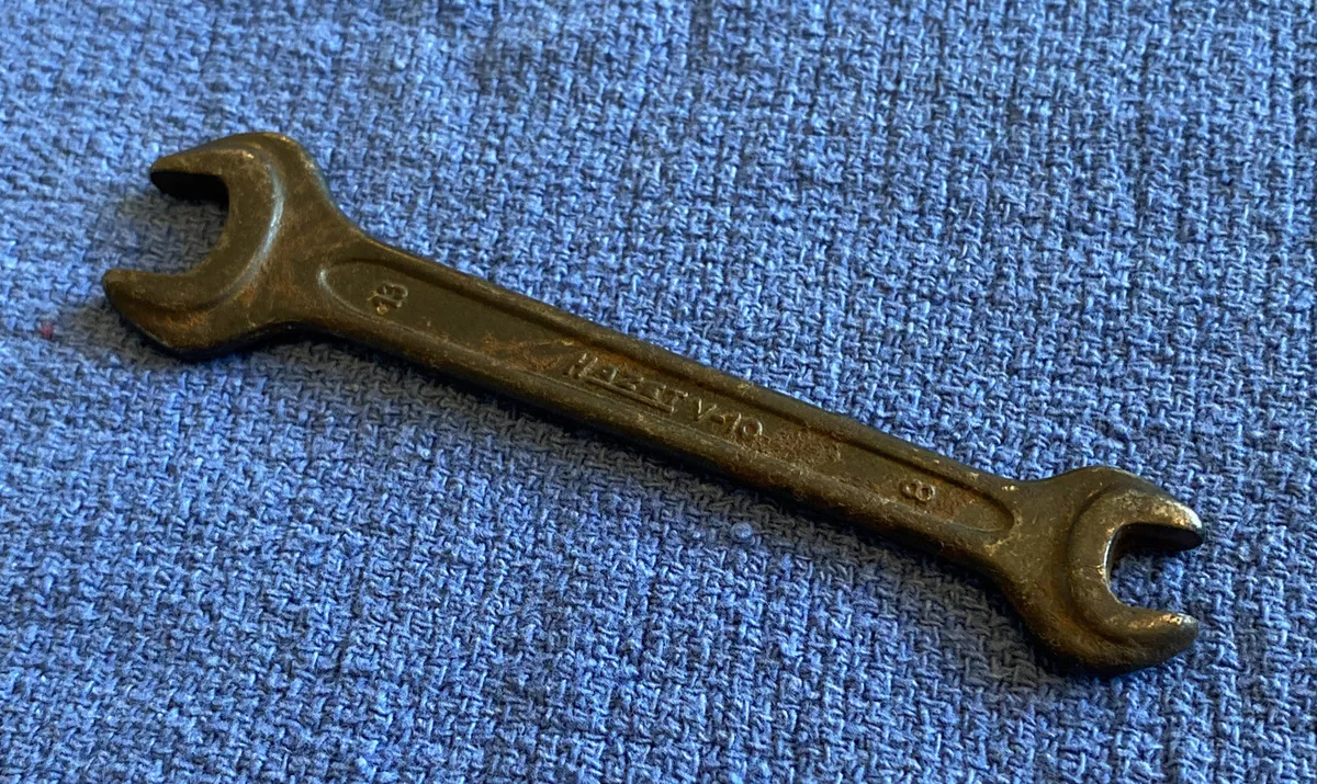 VINTAGE HAZET V 10 SPANNER WRENCH 8 13 MM eBay