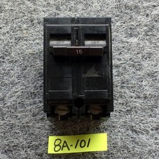 Crouse-Hinds MP215 15-Amp 2-Pole Double Pole MP Circuit Breaker 15A 2P 120/240V