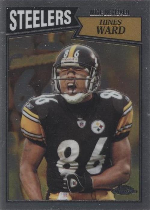 2005 Topps Chrome Hines Ward #TB32 - 1 of 2