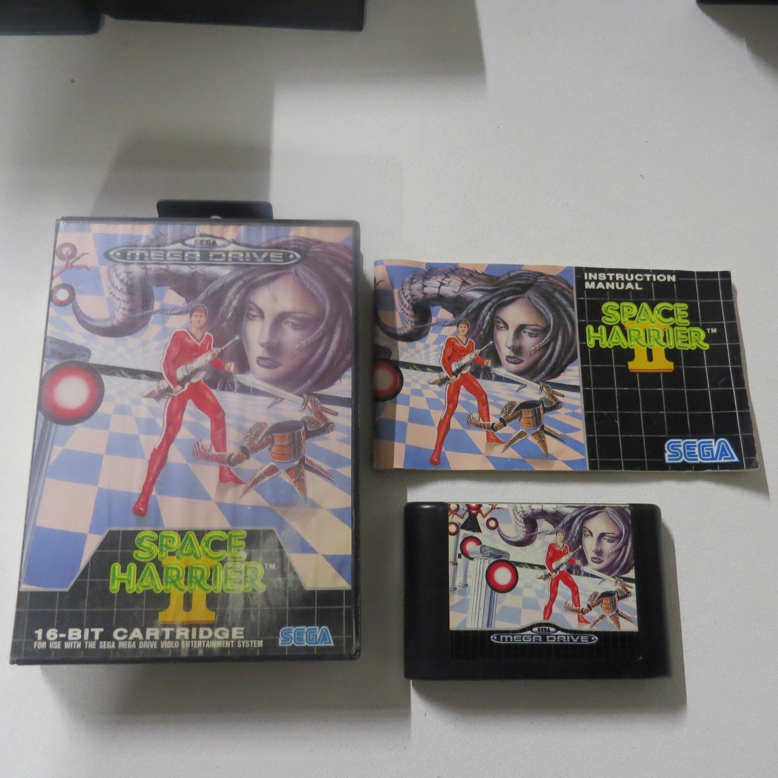 Jeu Space Harrier 2 Sega Mega Drive – Sans Notice – Bon état – Version PAL