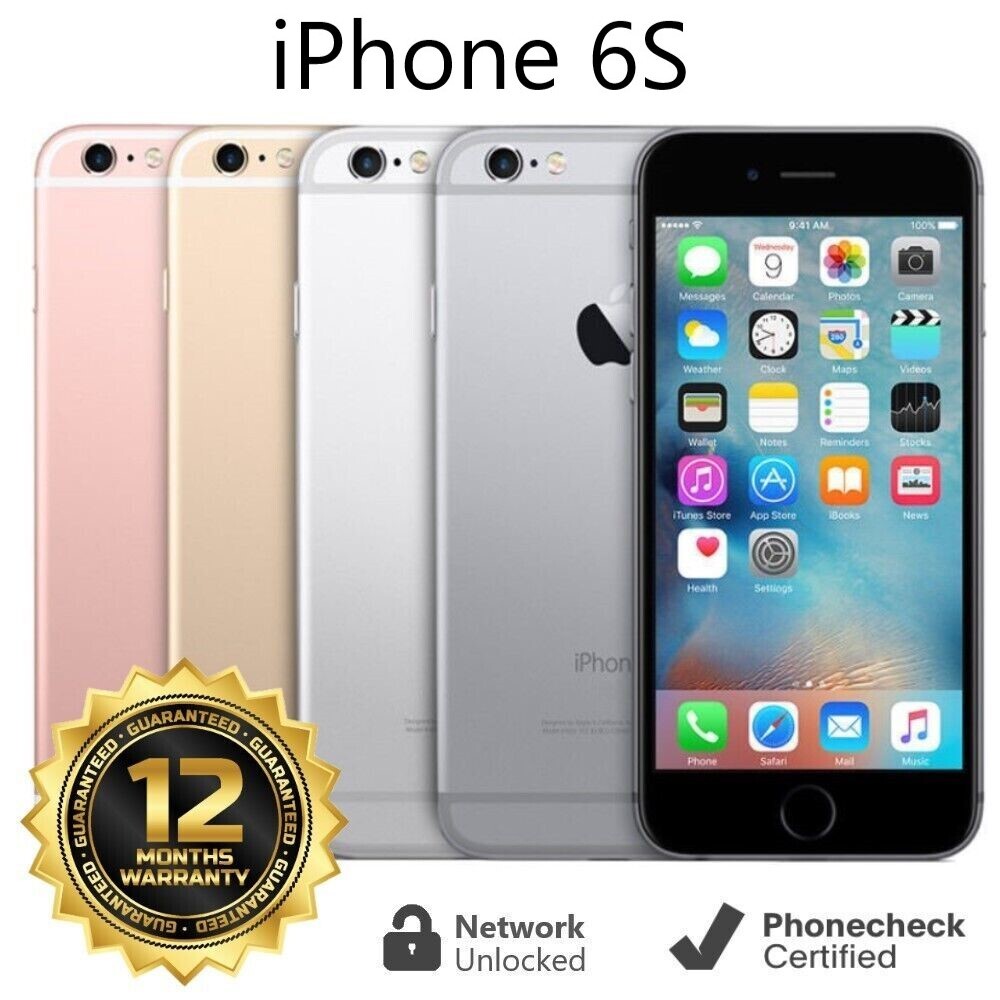 Apple iPhone 6S - 16GB | 32GB | 64GB | 128GB (Unlocked Apple iPhone 6S - 16GB | 32GB | 64GB | 128GB (Unlocked