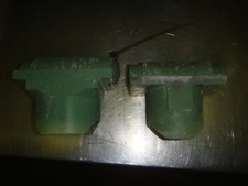 LOT OF 2 SETS  MCELROY HEATER PLATES USED IN GOOD SHAPE 1 1/4"  FREE SHIP