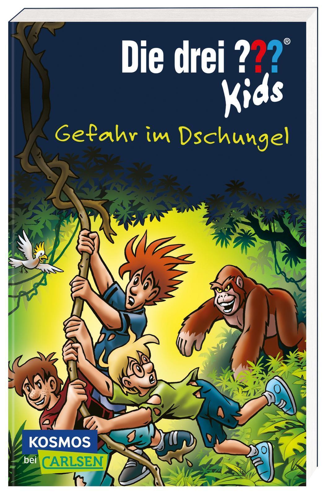 Thumbnail - Die Drei ??? Kids 62: Gefahr Dschungel | Ulf Blanck | Taschenbuch |