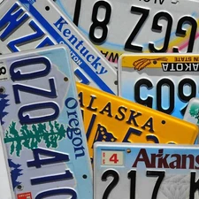 License Plate - ALL 50 STATES + Countries NICE License Plates Lot  FREE SHIPPING