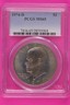 Rainbow Toned 1974 D MS 65 Ike Eisenhower Dollar PCGS Certified Graded 941 Denver Eisenhower