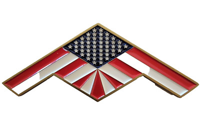 B-21 Raider Stealth Bomber American Flag 3.5'' Challenge Coin Northrop USAF *NEW*