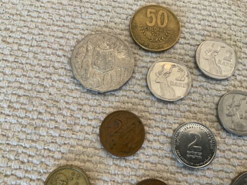 10 Münzen Südafrika Australien Israel Costa Rica - Bild 5 von 6