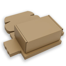  Small Size Blank Shipping and Replacement Shoe Box - 9" X 6" X 4.125"